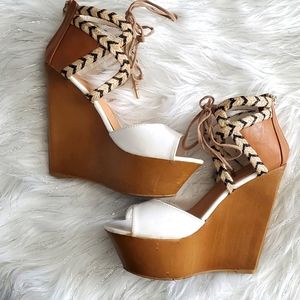 wide heel sandals